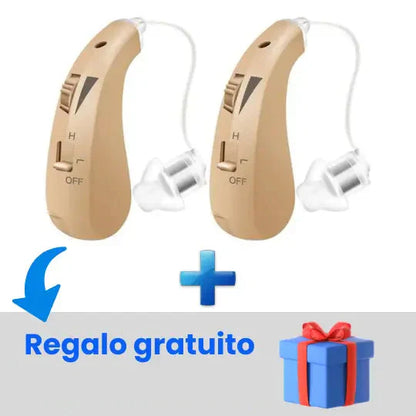 ClarityPro - Apparecchi acustici ricaricabili (Offerta speciale - ACQUISTANE 1 E RICEVINE UN ALTRO GRATIS)