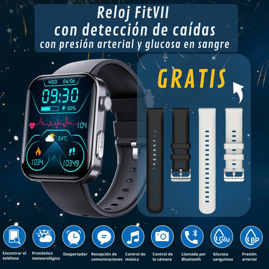 (Super Promozione) Orologio Intelligente con Misuratore di Glicemia, Frequenza Cardiaca, Funzioni Telefoniche e altro ancora